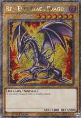 Red-Eyes Black Dragon (7th Art) - RA04-EN109 - (Platinum Secret Rare) - 1st Edition
